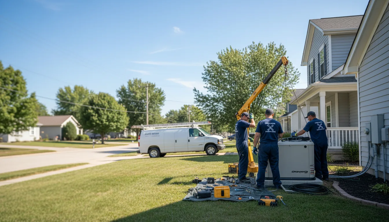 Generator Installation in Wolcott, IN near me